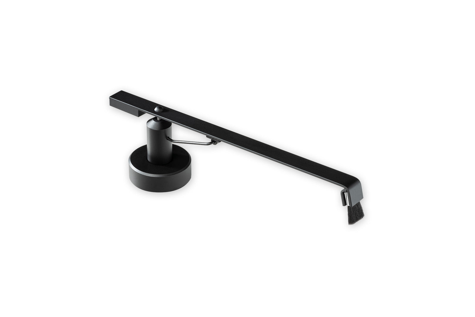 Der Pro-Ject Sweep it E in Schwarz ist ein Schallplatten-Reinigungsarm mit kleiner Bürste und kreisförmiger Basis, der Ihren Schallplattenspieler von Staub befreit und eine optimale Klangqualität beim Abspielen gewährleistet.