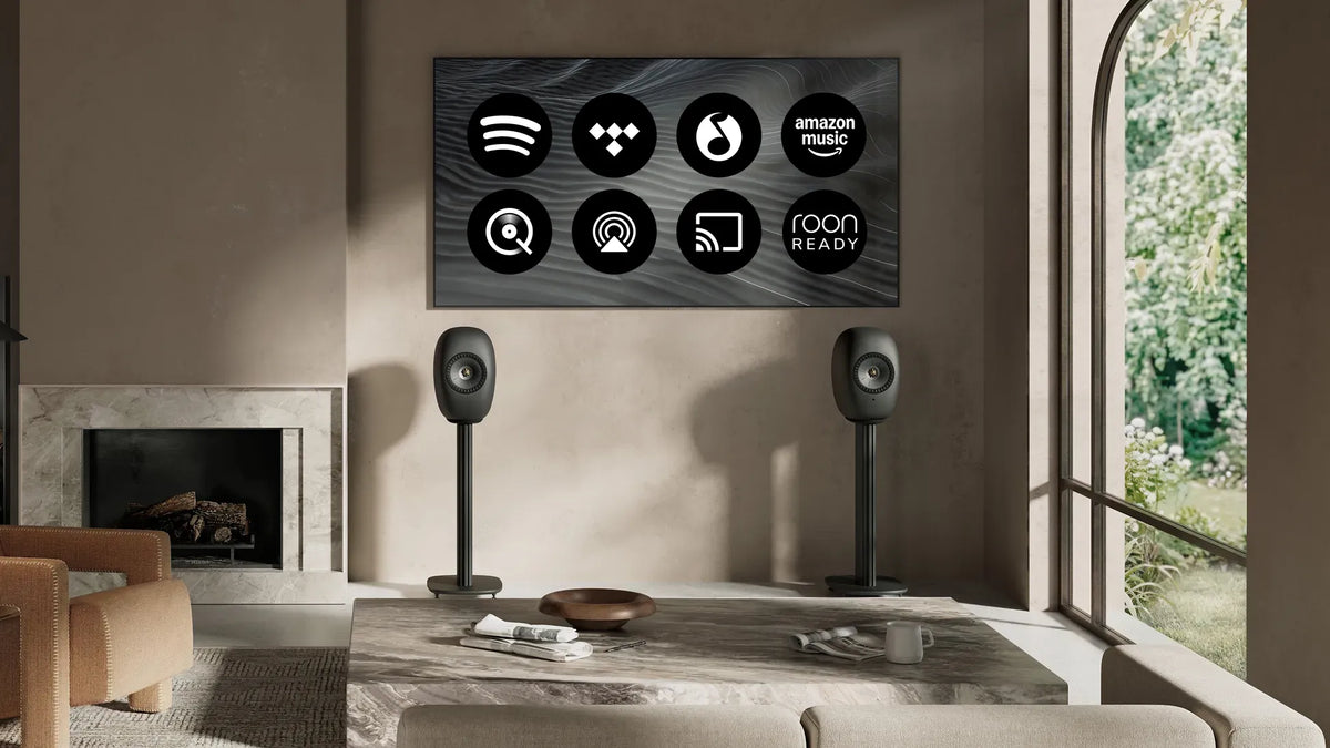 KEF LS LUXE: Wireless HiFi, durchdachte Technik und drei Designvarianten