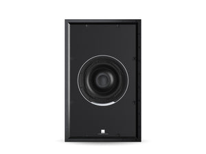 Der Dali PHANTOM IW SUB S-100 Subwoofer Stück ist ein weißer, rechteckiger Unterputz-Subwoofer mit zentralem, rundem Tieftöner und minimalistischem Design vor weißem Hintergrund, der eine überragende Klangqualität für jedes moderne Interieur liefert.