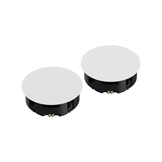 Ein paar Weiße In-Ceiling Einbaulautsprecher der Marke Sonos
